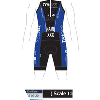 APEX Tri Suit met Naam/Landcode