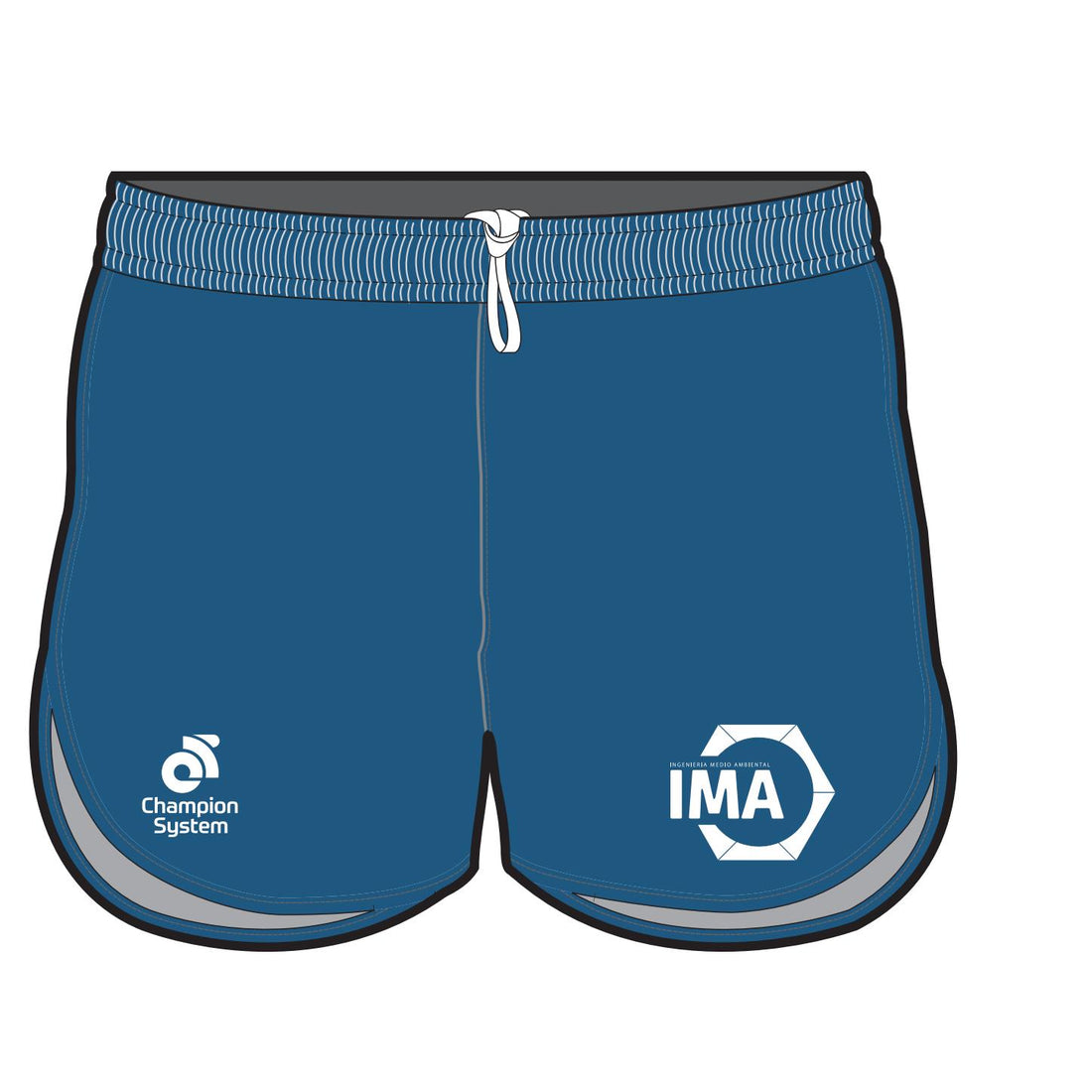 Race Short - Volledige Zijsplit