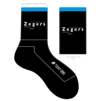 Sublimated Sock 6 Inch