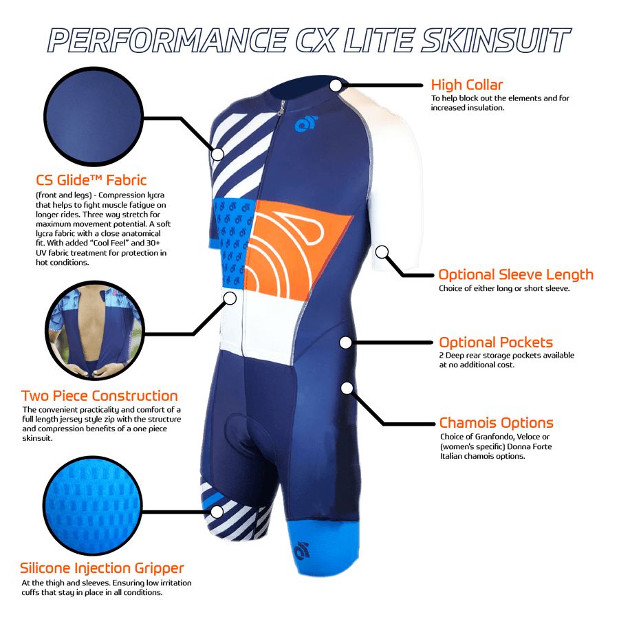 PERFORMANCE Cyclocross LITE Skin Suit